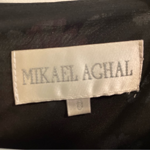 Floral tea-length dress size 8 - Picture 6 of 7